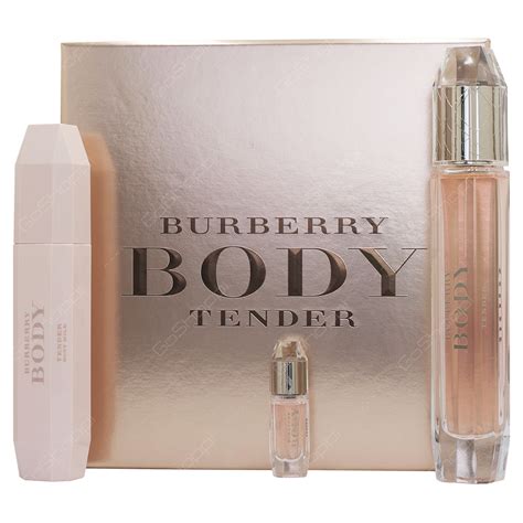 burberry miniature perfume set|burberry body tender gift set.